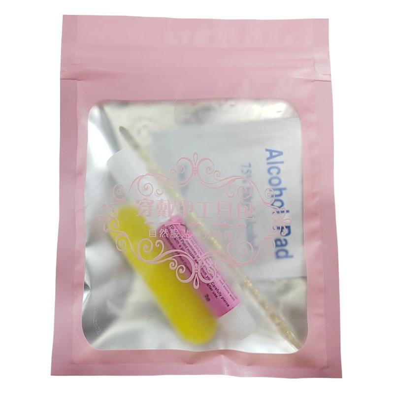 Wear nail kit nail kit glue Jelly Glue cleaning stick nail file 4-piece set 5-piece set Wholesale