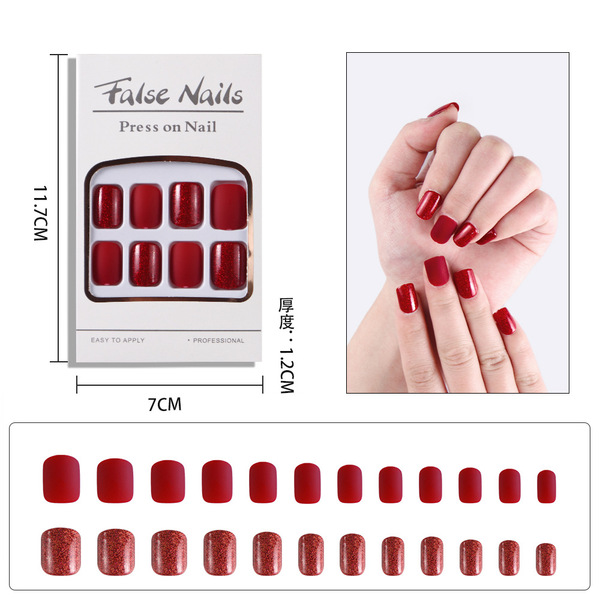 short nail stickers for manicure for nails