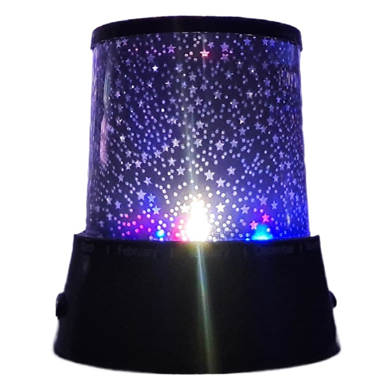 Lámpara de proyección de luz estrellada colorida creativa Navidad luminosa nueva luz de noche luminosa extraña regalo de Navidad led image 1