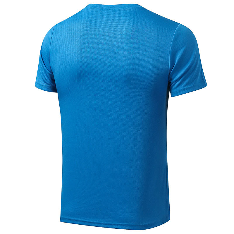 男士宽松运动短袖健身跑步篮球训练圆领T恤速干透气短袖上衣01218