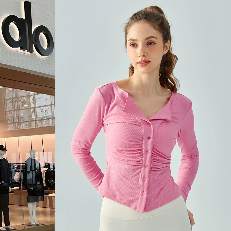 Тонкая кофта-cardigan для зала, демисезонная йога-одежда, спортивный костюм, облегающий