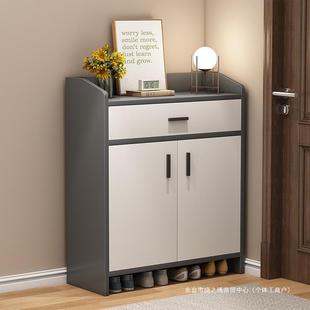 Shoe Cabinet Home Doorway Entrance Cabinet Integrated New 2022 Explosive Corridor Outside Wall Large Capacity Locker