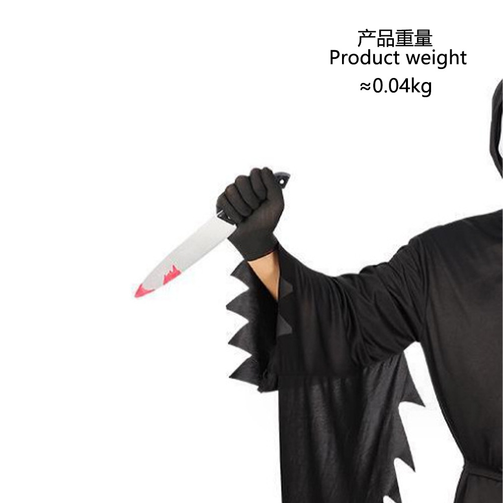 Disfraz de Scream 5, cosplay de terror, capa de Halloween, réplica de la película, disfraz de Grim Reaper, estilo de terror