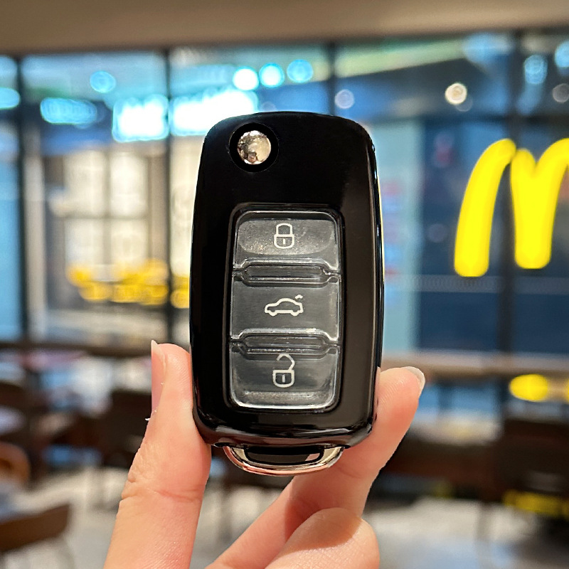 폭스 바겐 A [투명 블랙] 단일 키 세트