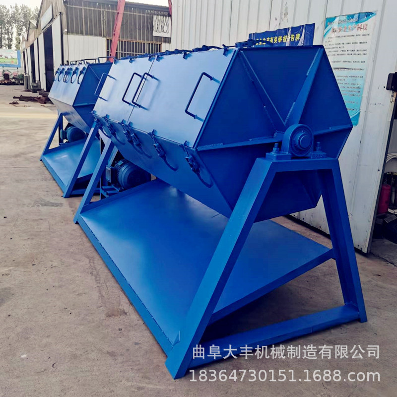 石材注水式研磨机 去边角棱角滚筒抛光机 鹅暖石面包石抛光机