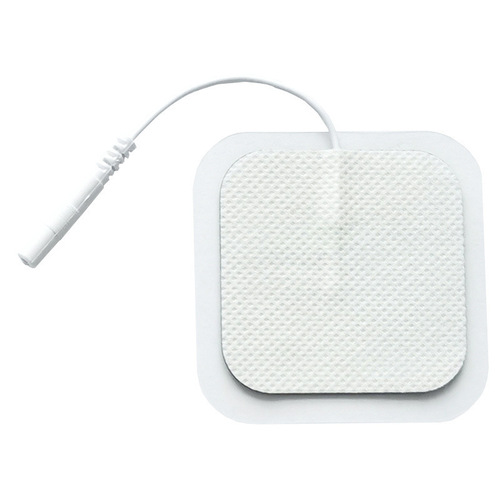 Button-type pin-type non-woven physiotherapy electrode sheet 50*50mm electrode patch hydrogel massage electrode sheet