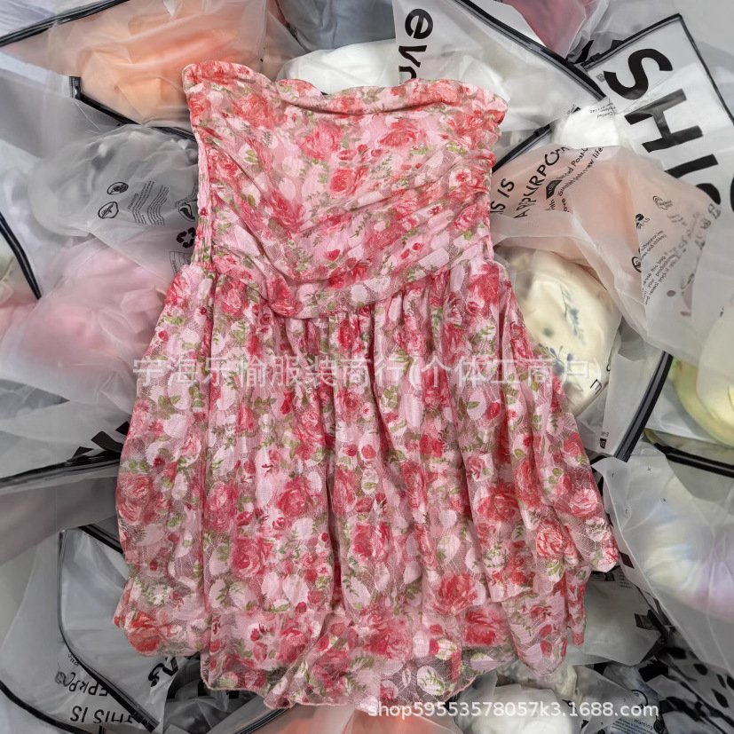 Shein ropa de mujer verano chica caliente top vestido sexy misceláneo ropa de mujer de Amazon tirantes productos de cola de mujer de comercio exterior