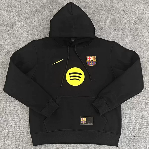 24-25 Barcelona Barcelona Home Jersey Hooded Sweatshirt Lewandowski Gavi Pedri Same Style Football Clothes