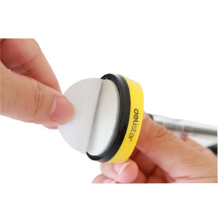Deli Stationery 6793 pens fixed signature pen 0.5 bullet front desk pen creative smile business gel pen