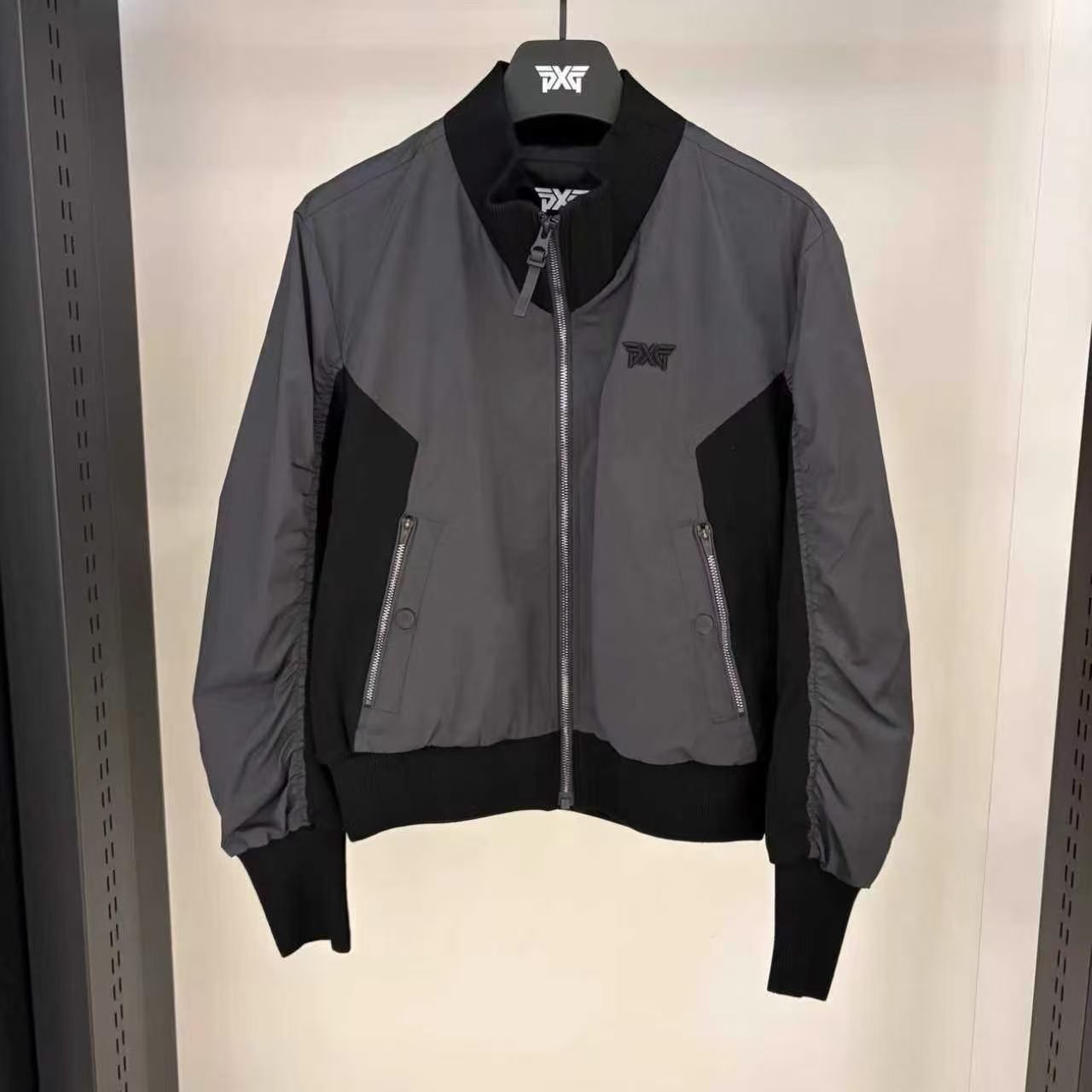 25 New Golf Ladies Clothing Autumn Stand Collar Zipper Long Sleeve Tops Outdoor Casual Warm Windproof Top