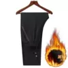 Black warm trousers