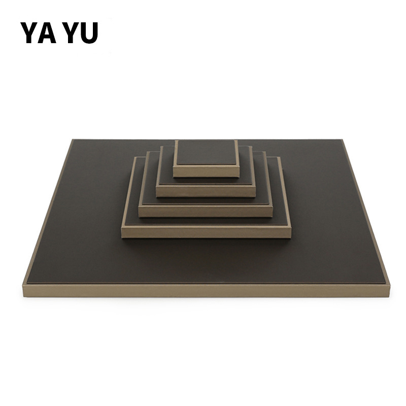 Brown Jewelry Counter Window Display Props Bracelet Jade Jade Jewelry Live Display Tray Ornaments