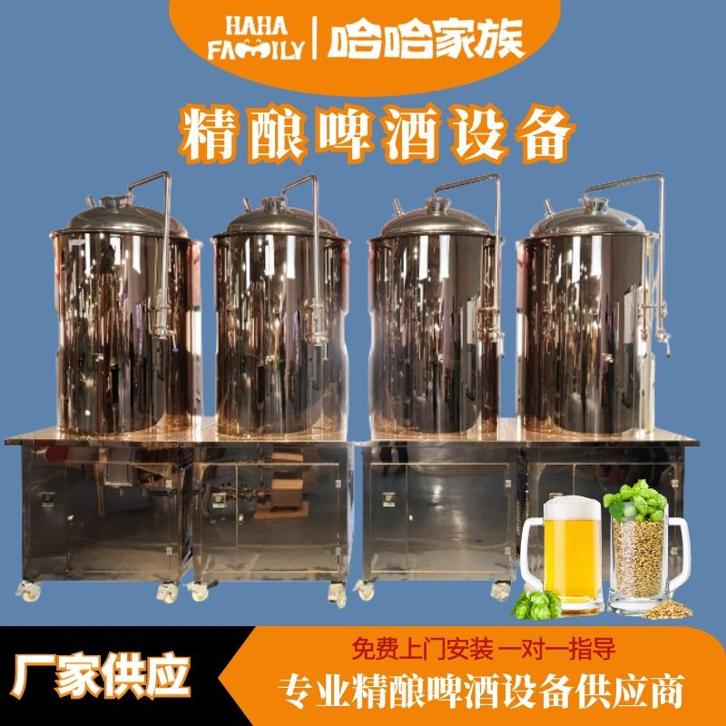 小型啤酒机器 小型啤酒设备 小型酿造啤酒设备小型啤酒酿造设备