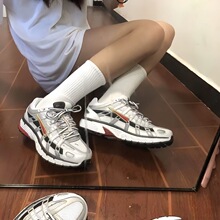 莆田鞋纯原p6000cnpt机能风白红橙色黑白米蓝运动男女款休闲鞋