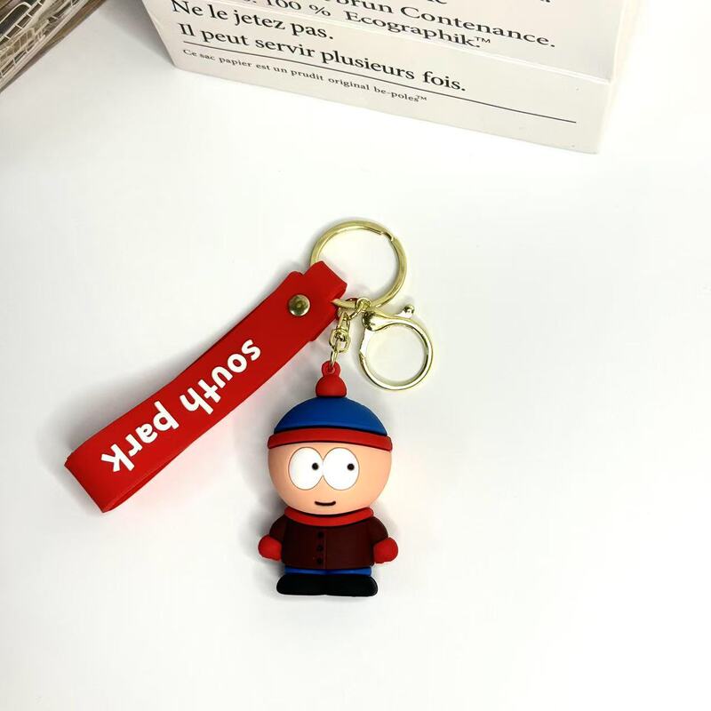 New Creative Cartoon Doll South Park Keychain Pendant Bag Car Keychain Accessories Gift Wholesale