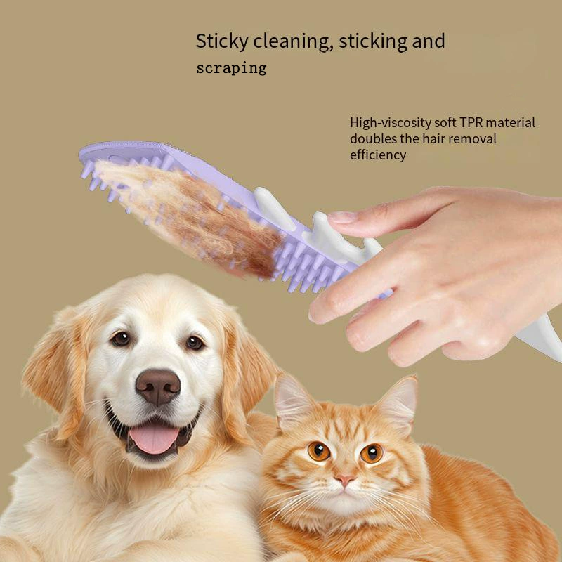 Трансграничный новый стиль щетка для душа для домашних животных щетка щетка собачий массаж щенок для купания рыбья кость массаж одежды Чистая щетка для удаления волос