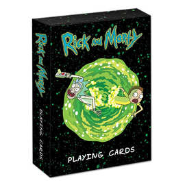 rick and morty 瑞克与莫蒂 影视周边 卡牌扑克桌游 扑克牌