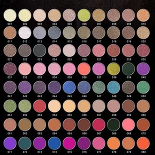 Cross-Border Spot Supply Without Logo 26.5mm Single Eye Shadow Pearlescent Matte Fine Glitter Single Color Eye Shadow Makeup