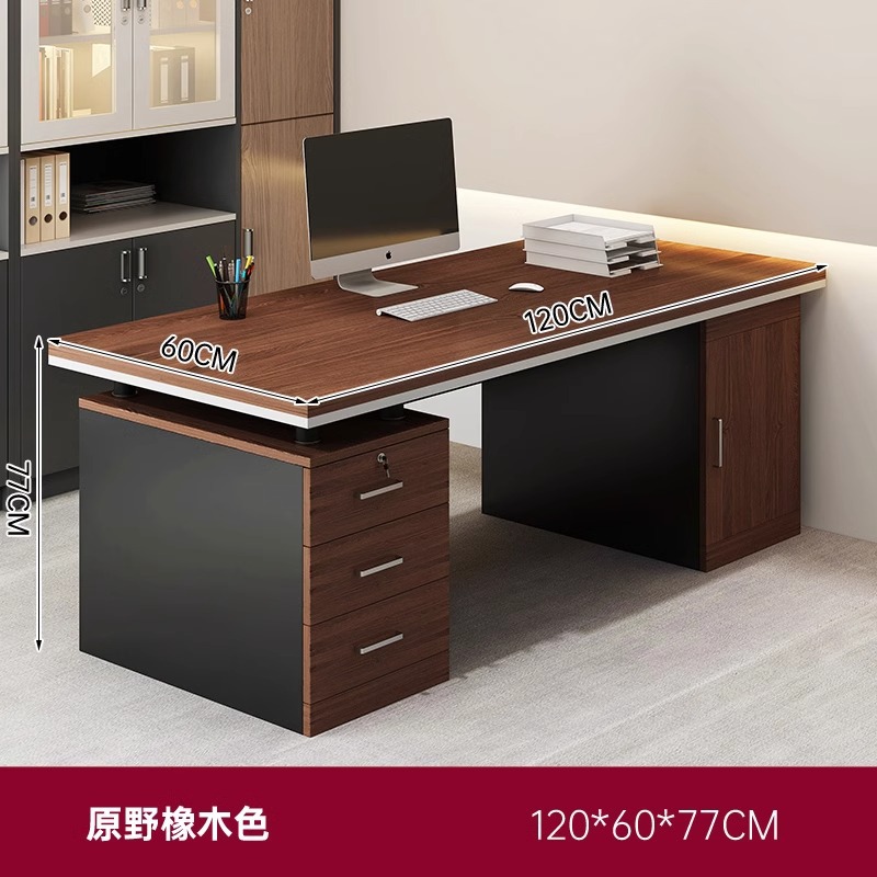 Mesa de oficina de jefe / silla de personal / escritorio / mesa de computadora / mesa de escritorio / mesa de supervisor / mesa de finanzas