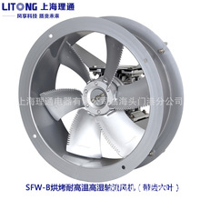 SFW-B4-4/4-2带齿六叶耐高温高湿铜线F级烘烤房循环风机750W/1.1K