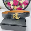 Black ancient gold buckle