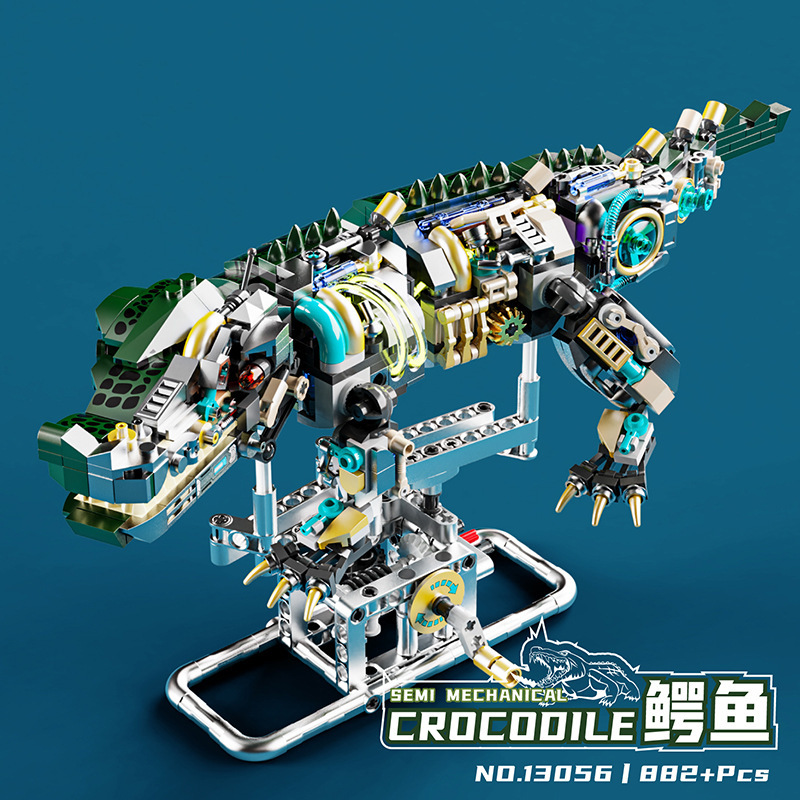 レゴ機械動物ビルディングブロッククジラサメティラノサウルスレックスモデル教育組み立てビルディングブロック男の子のおもちゃと互換性があります。|undefined