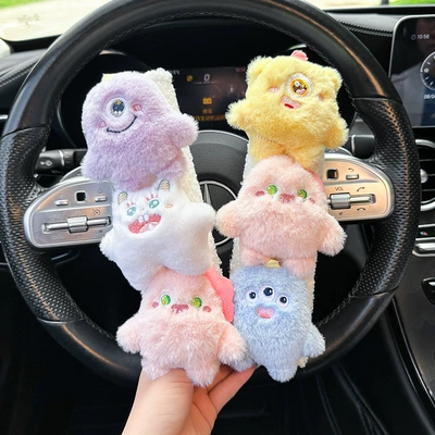 belt protective cover cute monster — Sürətlər qutusu və əl tormozu başlıqları