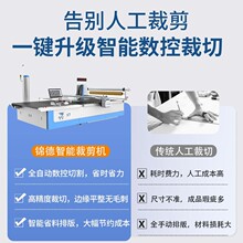 东莞首选服装布料拉布机多层裁布机面料箱包皮革全自动电脑裁床切