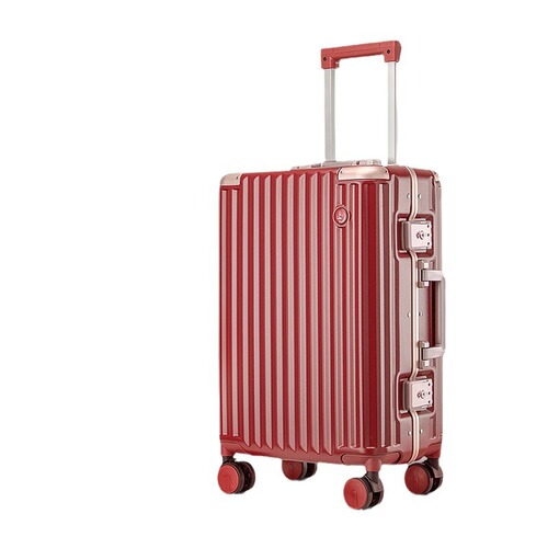Wholesale support from the manufacturer, one-piece dropshipping 20-inch travel carry-on suitcase 24-inch 26-inch red wedding luggage