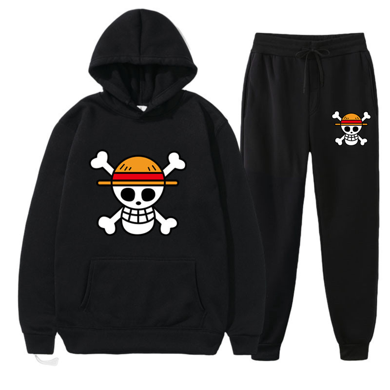 Cross-Border One Piece Printed Men's Casual Sports Suit Hooded Sweatshirt Two-Piece Sportswear Cross-Border One Piece Printed Men's Casual Sports Suit Hooded Sweatshirt Two-Piece Sportswear