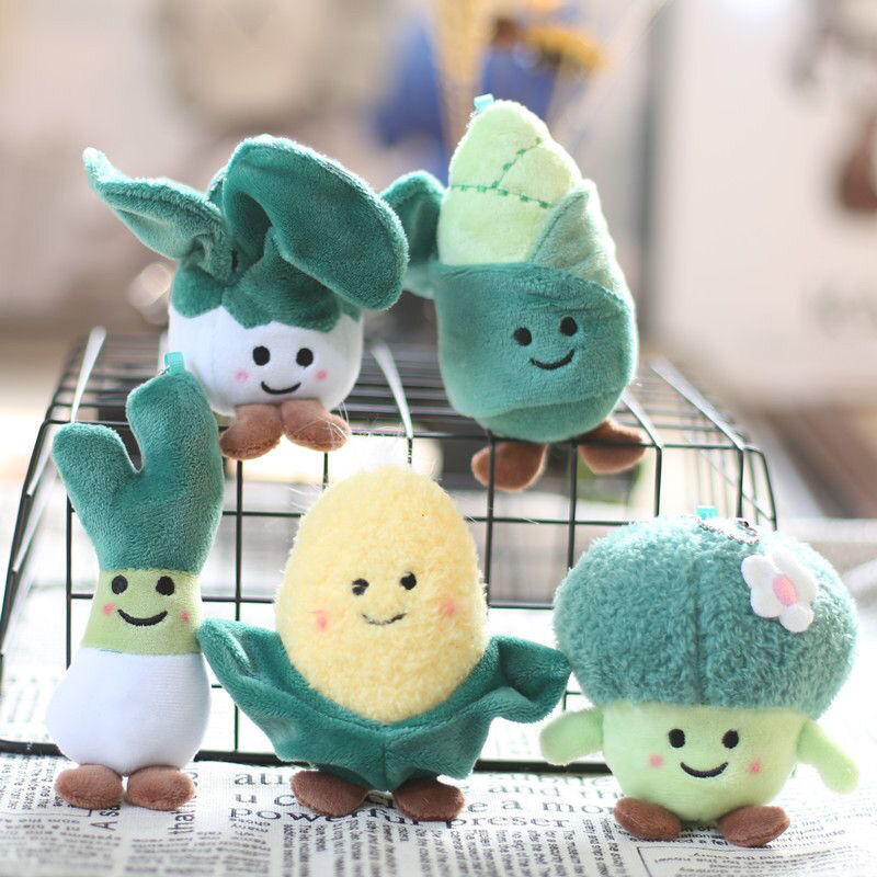 野菜と白菜のトウモロコシの大衆の高い顔の値のペンダントの潮萌のかわいい創意の学生のカップルのカバンのキーホルダー|undefined