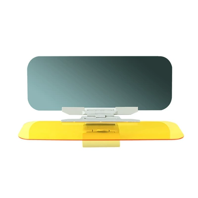 Anti-Glare Device, Sunshade, Anti-Dazzle: Sun visor rearview mirror