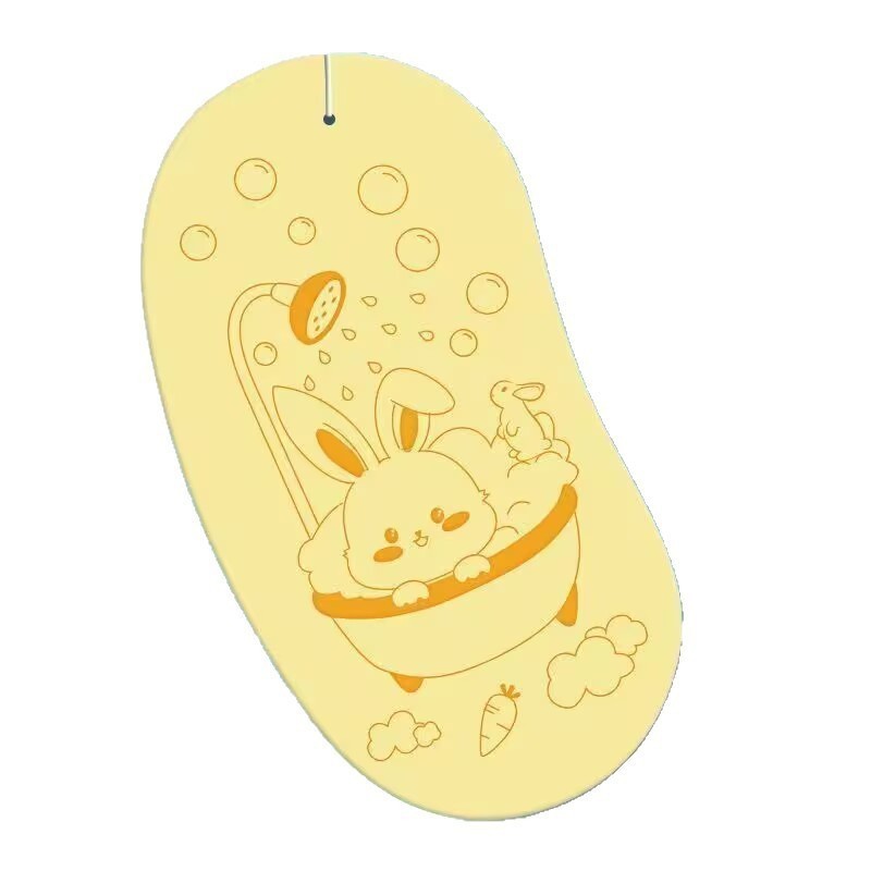 お風呂のスポンジはお風呂に入って泥をこすります。肌を傷つけません。|undefined