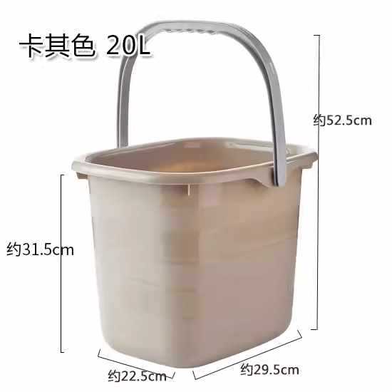 카키 [20L] 특대형 업그레이드 두꺼운 소재