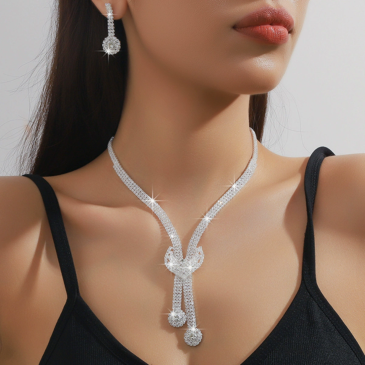 Аксессуар для невесты, колье, комплект, AliExpress, европейский стиль, свадебные аксессуары
