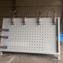 双面立式液压组装机木工机械柜体框架门窗组合机MH2324-B拼板机