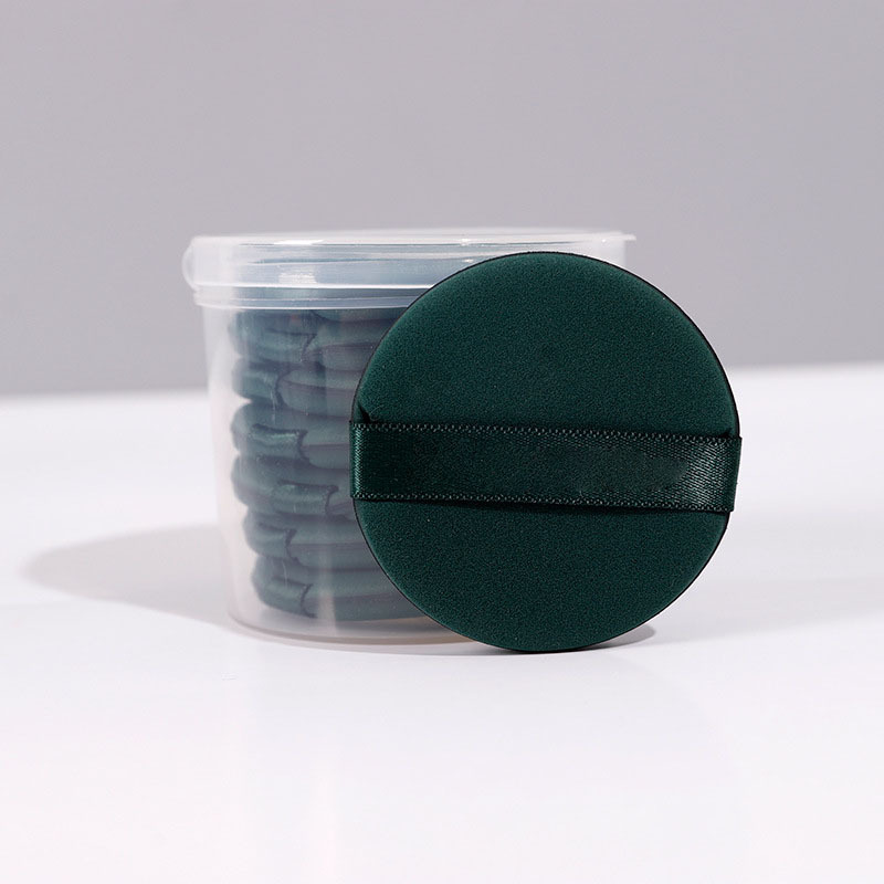 Esponja de maquillaje con forma de piña y yema de huevo, para uso en seco y húmedo, no absorbe polvo, venta al por mayor. image 10