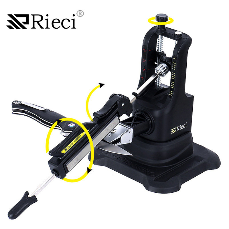 Rieci プロフェッショナル精密調整可能な固定角シャープナーツール完全な角度調整可能な砥石シャープナーシステム|undefined