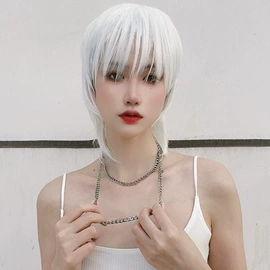 假发长卷发;假发马尾;长直发假发