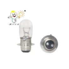 摩托车灯泡双平丝T19 12V25/25W P15D-25-1电动车灯泡/前大灯