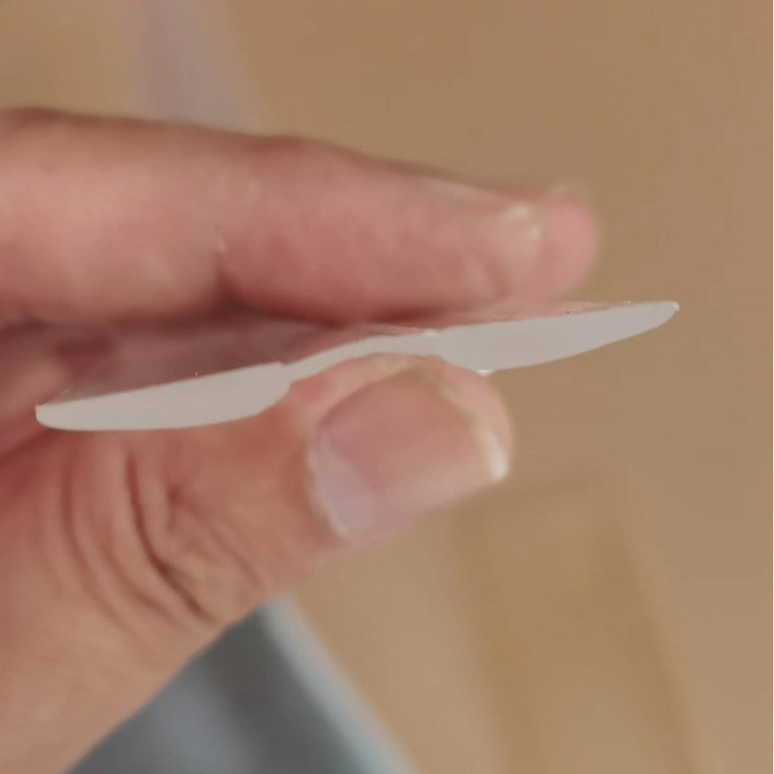 IVA de fábrica transparente esmerilado con agujeros con tornillos con bisagra de acrílico orgánico de plástico esmerilado endurecido por resorte