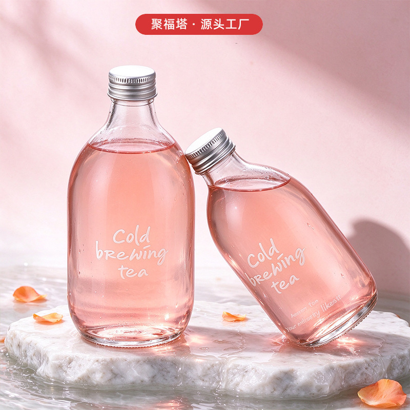 Transparent Fruit Wine Bottle, Homemade Wine Dispensing Bottle, Cold Brew Tea Bottle, Glass Empty Wine Bottle, Milk Tea Bottle, Milk Bottle, Portable Coffee Bottle Transparent Fruit Wine Bottle, Homemade Wine Dispensing Bottle, Cold Brew Tea Bottle, Glass Empty Wine Bottle, Milk Tea Bottle, Milk Bottle, Portable Coffee Bottle