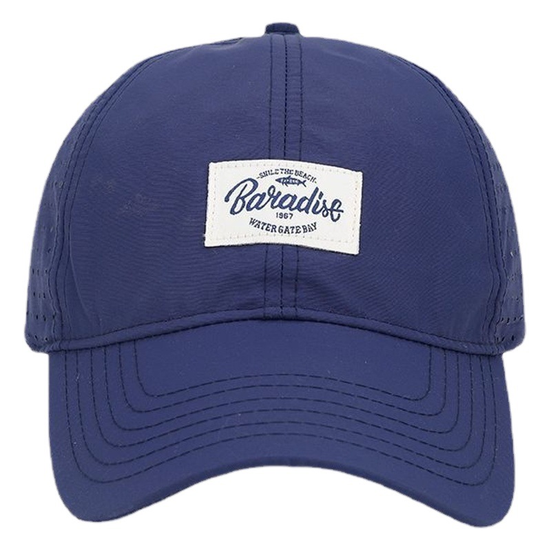 Estilo coreano etiqueta superior suave gorra de béisbol de secado rápido pareja de moda transpirable gorra de pico viajes al aire libre protección solar sombrero para el sol verano femenino