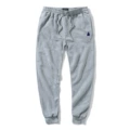 Gray pants green label