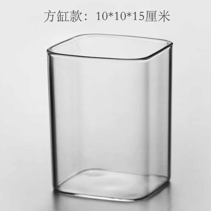 鱼缸斗鱼超白小型懒人玻璃缸客厅创意桌面摆件感观赏灯|undefined