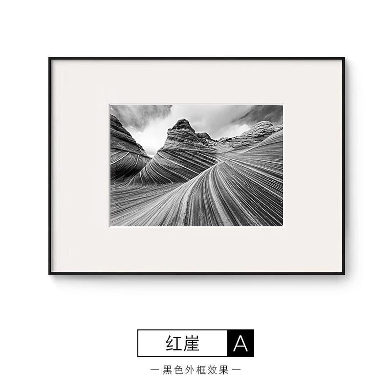 Black and White Photography Decorative Painting for Living Room, Dining Room, Entrance Hall, Landscape Wall Art, High-Quality Cardboard, Office Study Soft Decoration Display Painting Black and White Photography Decorative Painting for Living Room, Dining Room, Entrance Hall, Landscape Wall Art, High-Quality Cardboard, Office Study Soft Decoration Display Painting