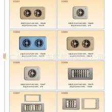 汽车空调配件 空调出风口 客车空调塑料风口
