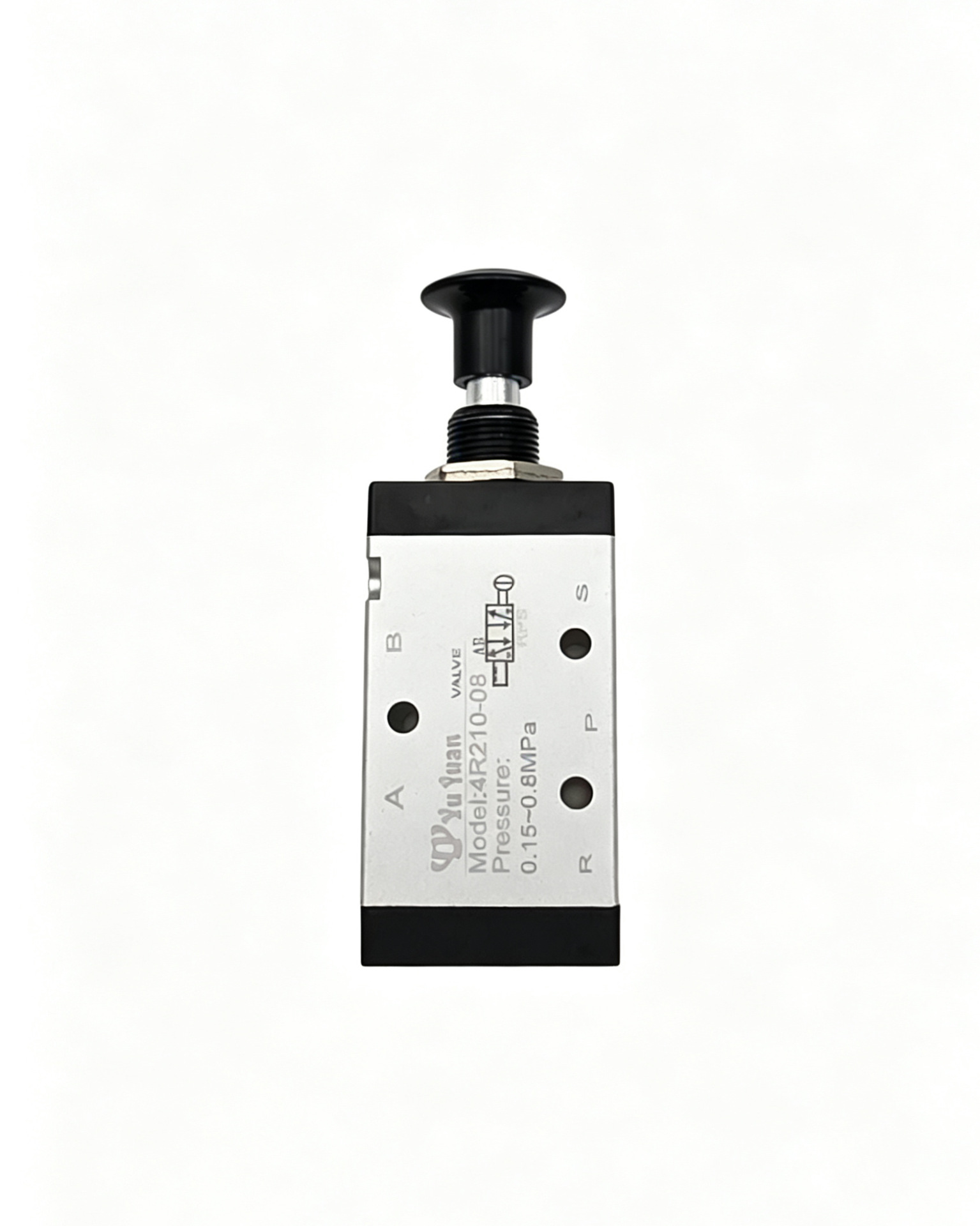 Pneumatic Solenoid Valve 4V210-08 Two-Position Five-Way Dc24V/Ac220V Reversing Digital Valve 310/410 Silver