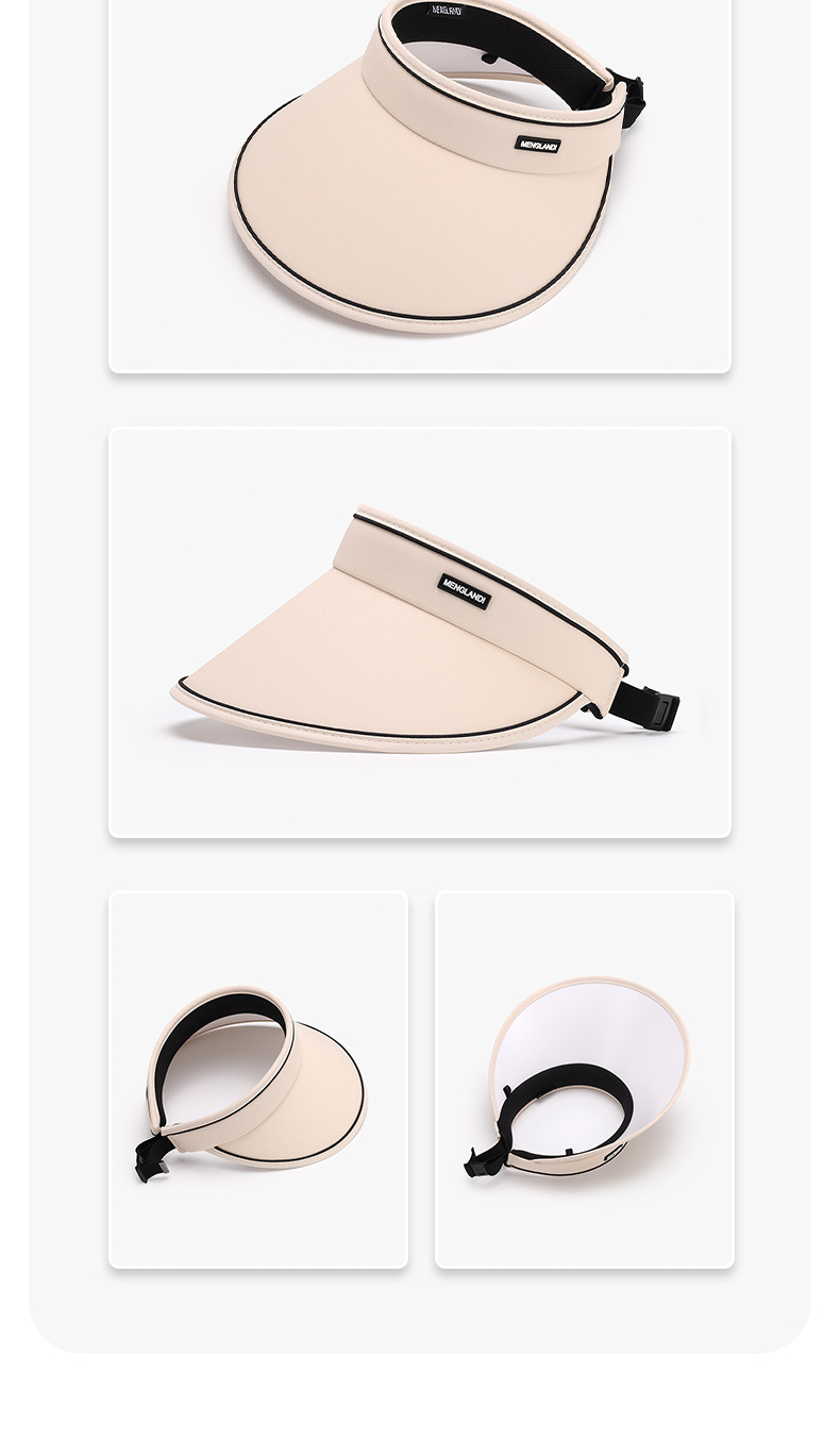 Sommer UV-Schutz Outdoor Reiten Leerer Zylinder Damenmode Strand Vielseitig Atmungsaktiv Traufe Sonnenschutz Hut_voghion.com