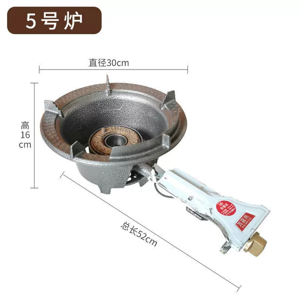 Electronic ignition No. 5 furnace single furnace (with flameout protection) - liquefied gas (for gas tank use)